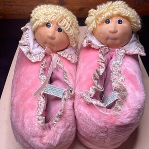 Vintage 1984 Cabbage Patch Slippers‎